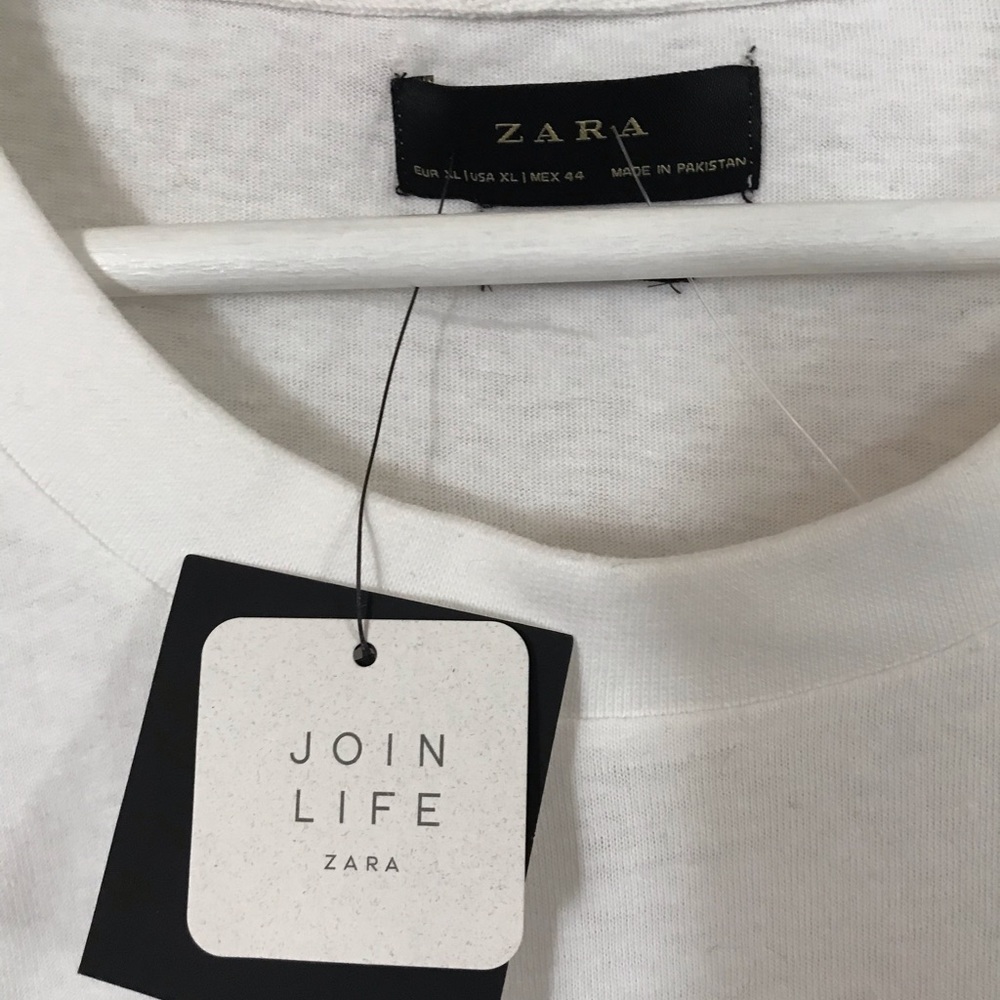 ZARA Short Sleeve Size XL NWT - Picture 4 of 5